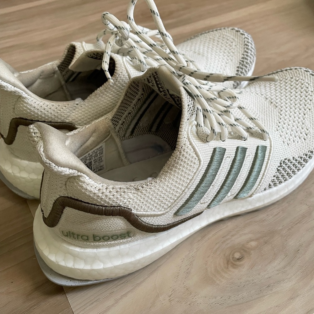 Adidas Ultra Boost Cream and Brown Sneakers
